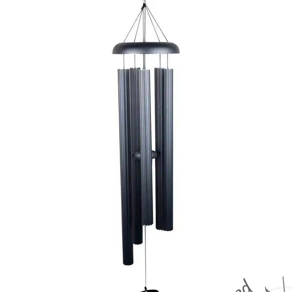 Black Column Harmonious Tuned Wind Chime