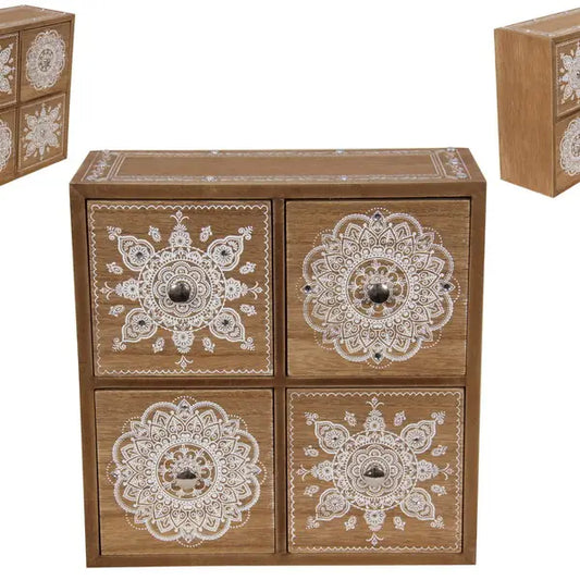 Boho 4 Drawer Cabinet