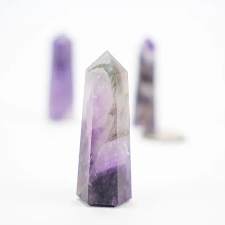 Amethyst Tapered Obelisk Standing Point