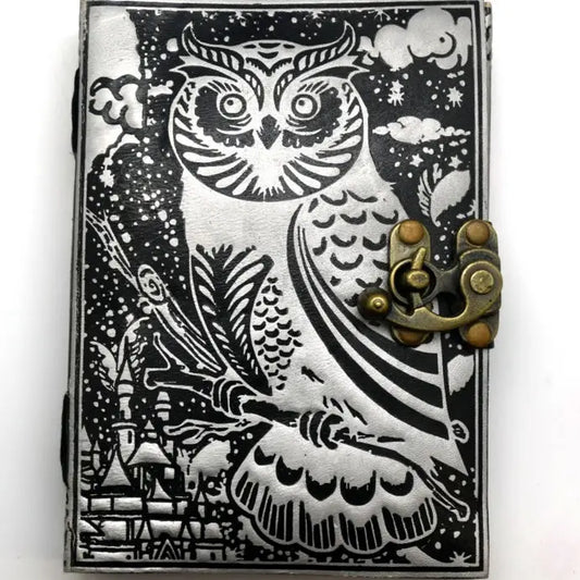 Silver Black Owl Journal