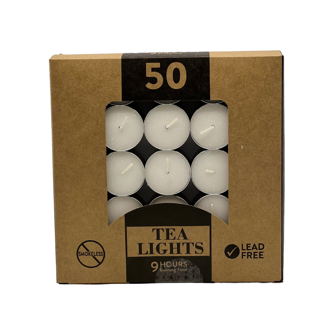 Tealight Candles Pack of 50