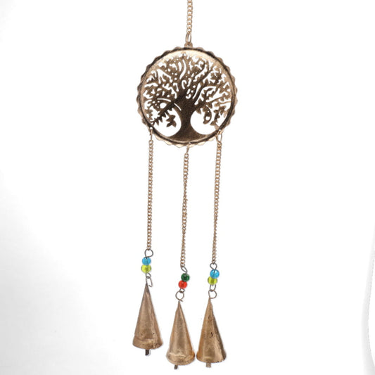 Tree of Life Iron Chime Bells