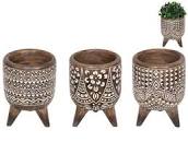 Boho Tribal African Art Decor Bowl/Planter