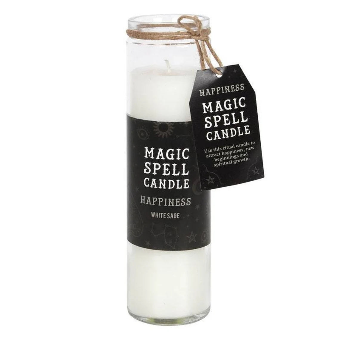 Spell Candle in Tall Glass