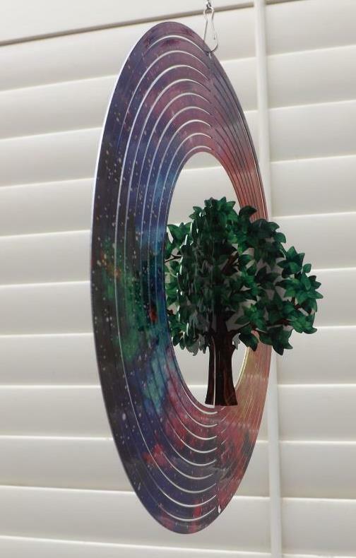 Tree of Life Metalic Spinner